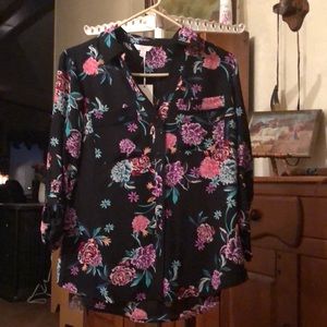 Candies dress button down blouse